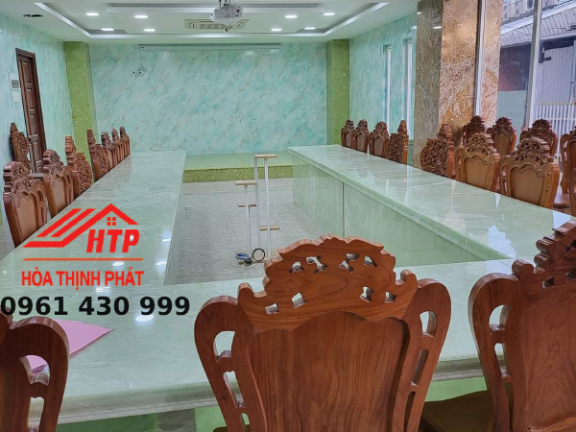 PHÒNG HỌP ĐÁ XANH CẨM THẠCH PHÒNG HỌP ĐÁ XANH CẨM THẠCH